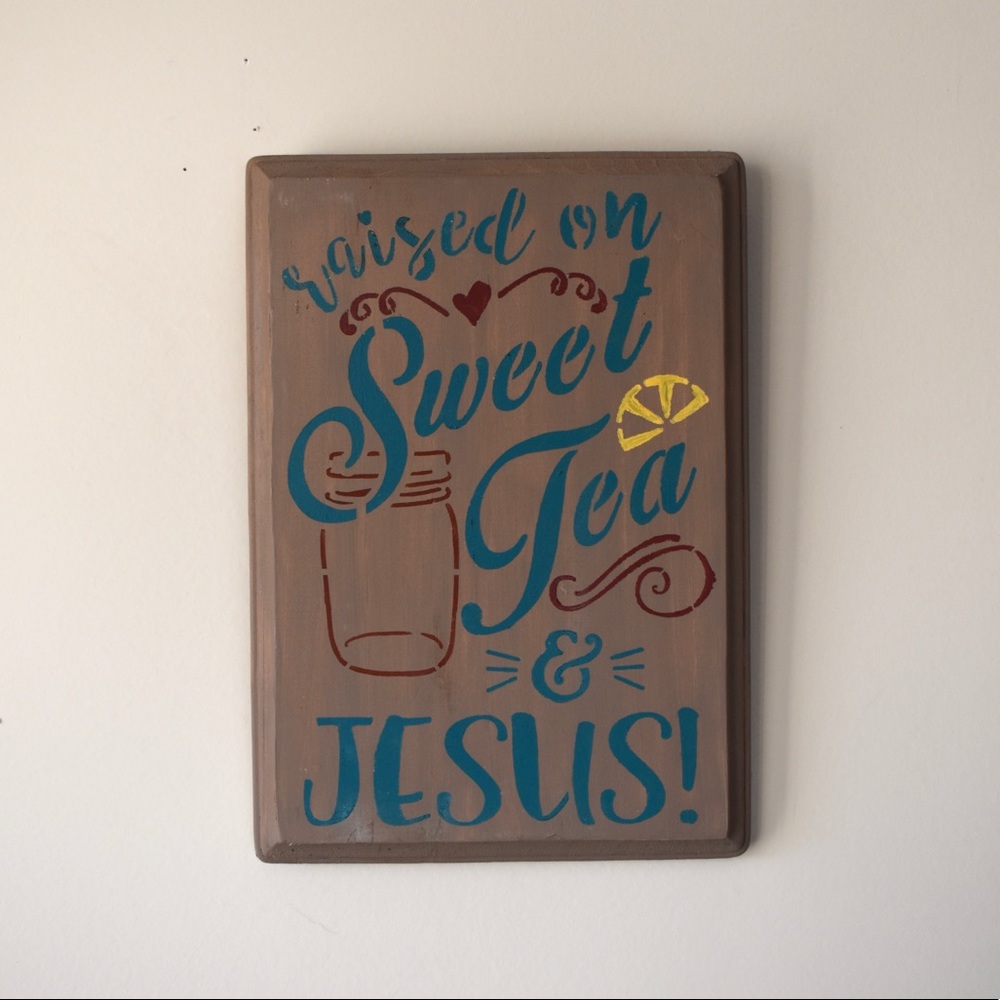 Southern Wooden Sign - Home Decor